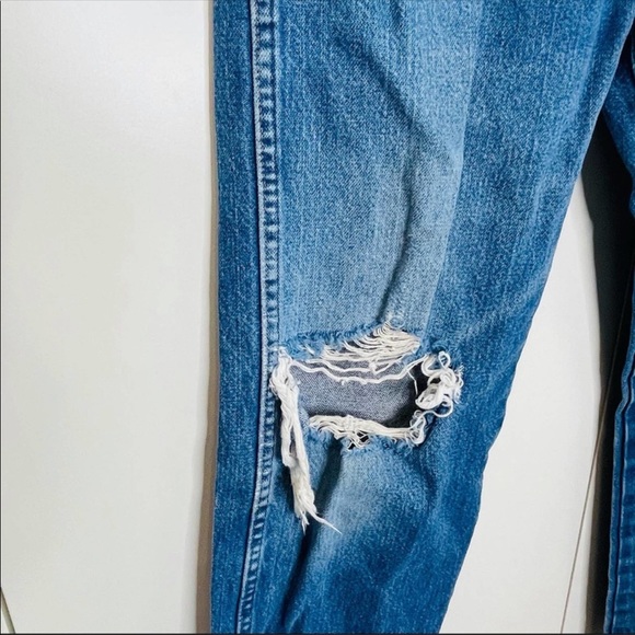 Vintage Wrangler Distressed Jeans - Picture 5 of 9